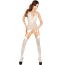 PASSION - WOMAN BS024 WHITE BODYSTOCKING ONE SIZE